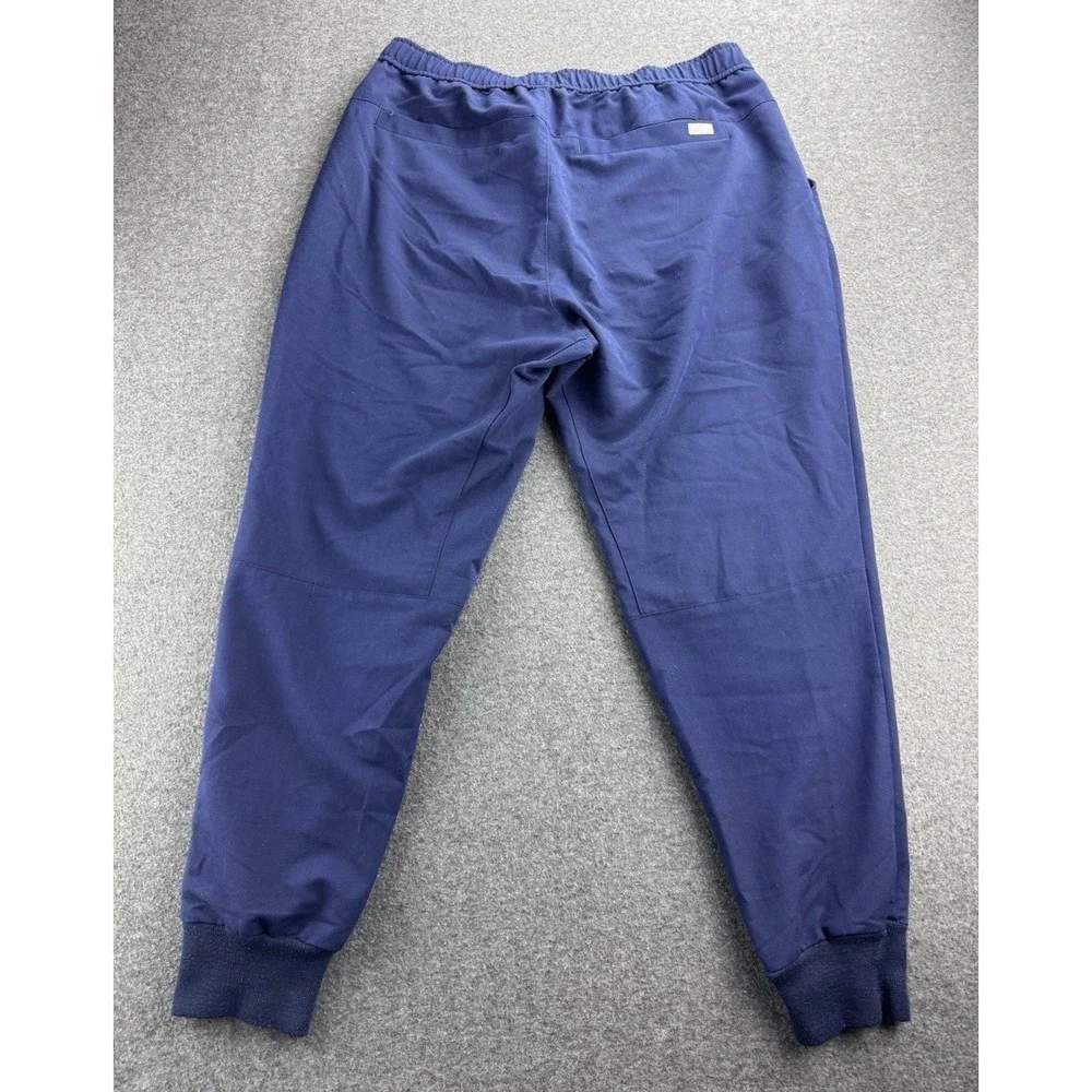 FIGS Pants Mens Sz Lg/S Blue‎ Tansen Scrubs Jogger Technical Uniform Drawstring